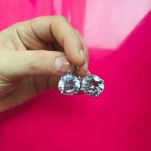 nOir Jewelry Jumbo Crystal Earrings